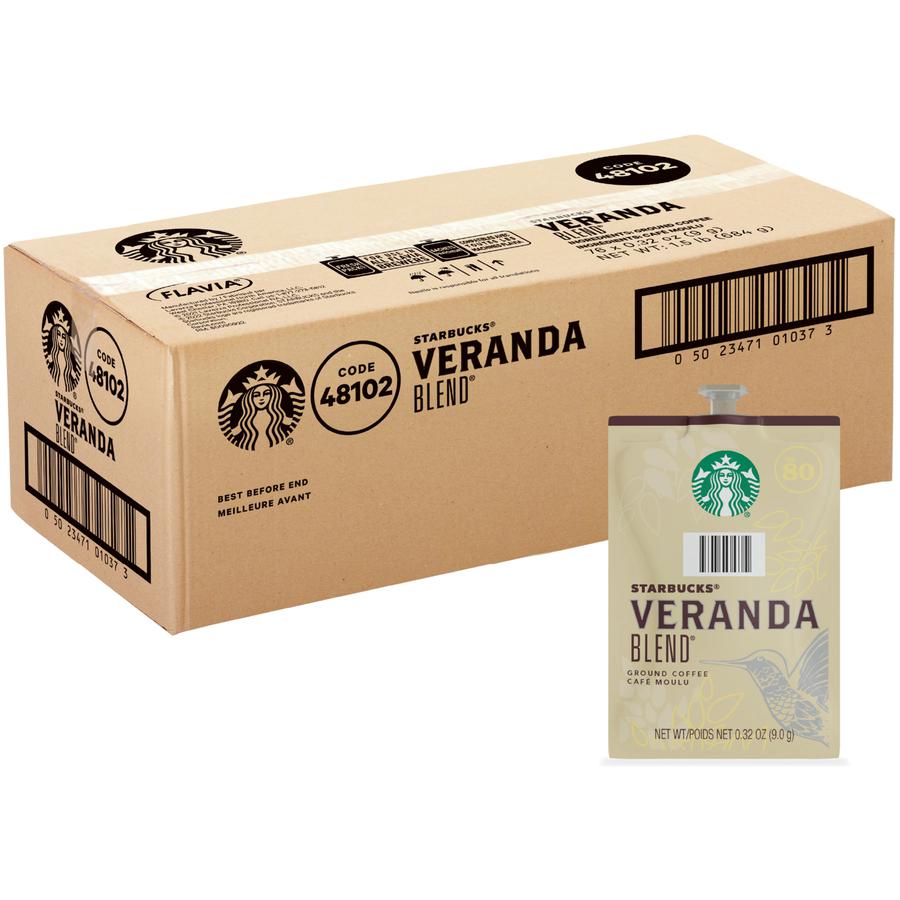 Starbucks Freshpack Veranda Blend Coffee - Compatible with Flavia Aroma, Flavia Barista, FLAVIA Creation 600, Flavia Creation 500, Flavia Creation 200, Flavia Creation 150, Flavia Creation 300 - Light. Picture 5