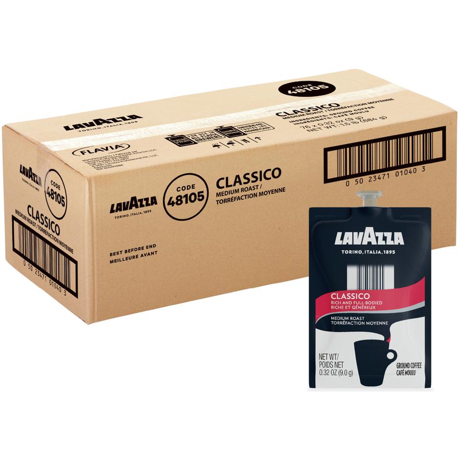 Lavazza Freshpack Classico Coffee - Compatible with Flavia Aroma, Flavia Barista, FLAVIA Creation 600, Flavia Creation 500, Flavia Creation 200, Flavia Creation 150, Flavia Creation 300 - Medium - 0.3. Picture 5