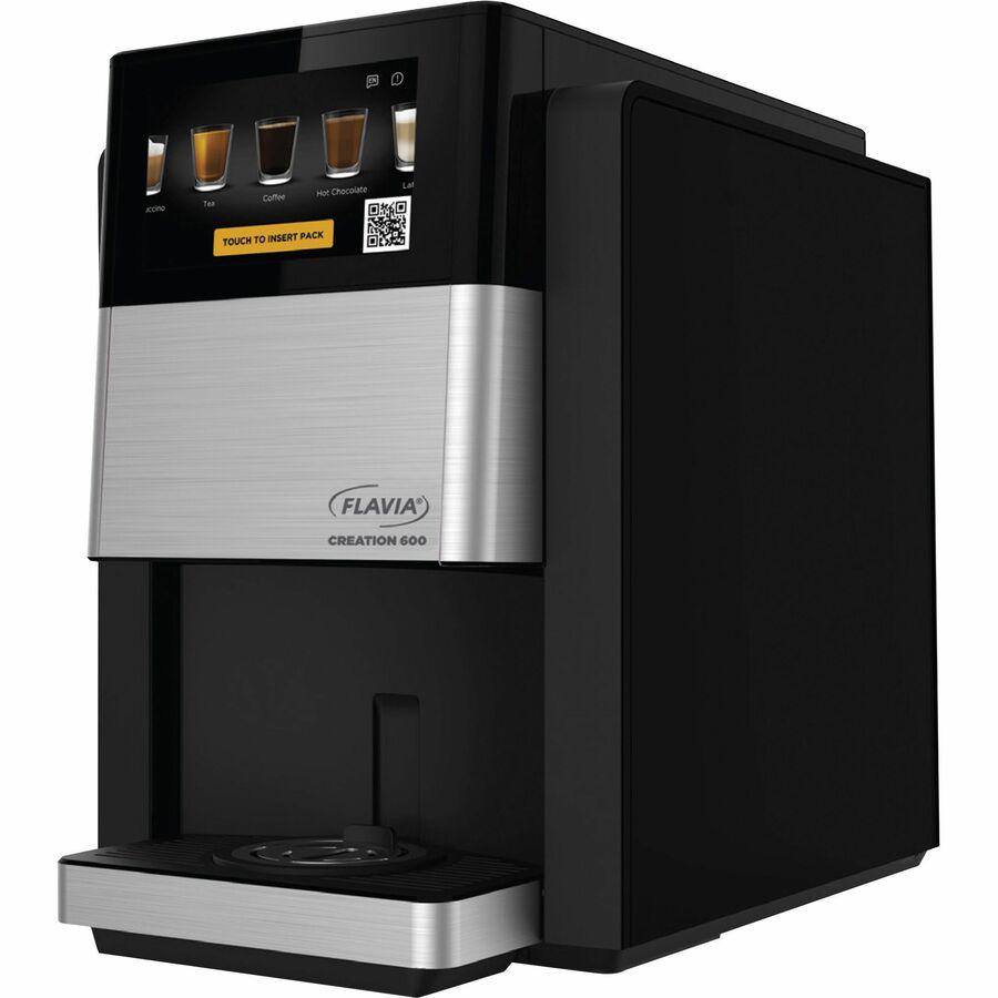 Flavia Creation 600 Coffee Brewer Machine - Multi-serve - Frother - Black. Picture 8