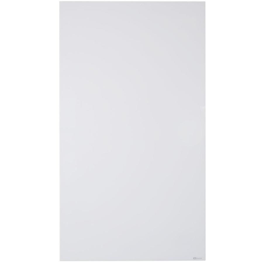 Quartet InvisaMount Vertical Glass Dry-Erase Board - 42x72 - 72" (6 ft) Width x 42" (3.5 ft) Height - White Glass Surface - Rectangle - Vertical - Magnetic - 1 Each. Picture 7