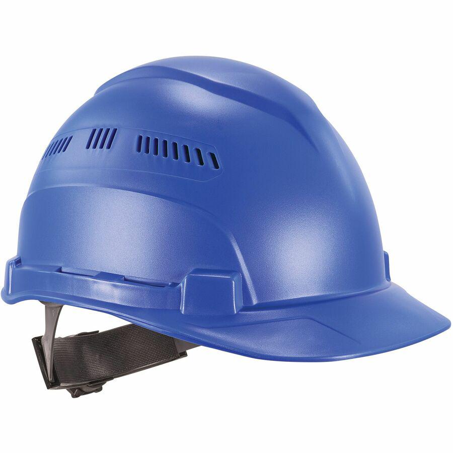 Ergodyne 8966 Lightweight Cap-Style Hard Hat - Recommended for: Head, Construction, Oil & Gas, Forestry, Mining, Utility, Industrial - Sun, Rain Protection - Strap Closure - High-density Polyethylene . Picture 15