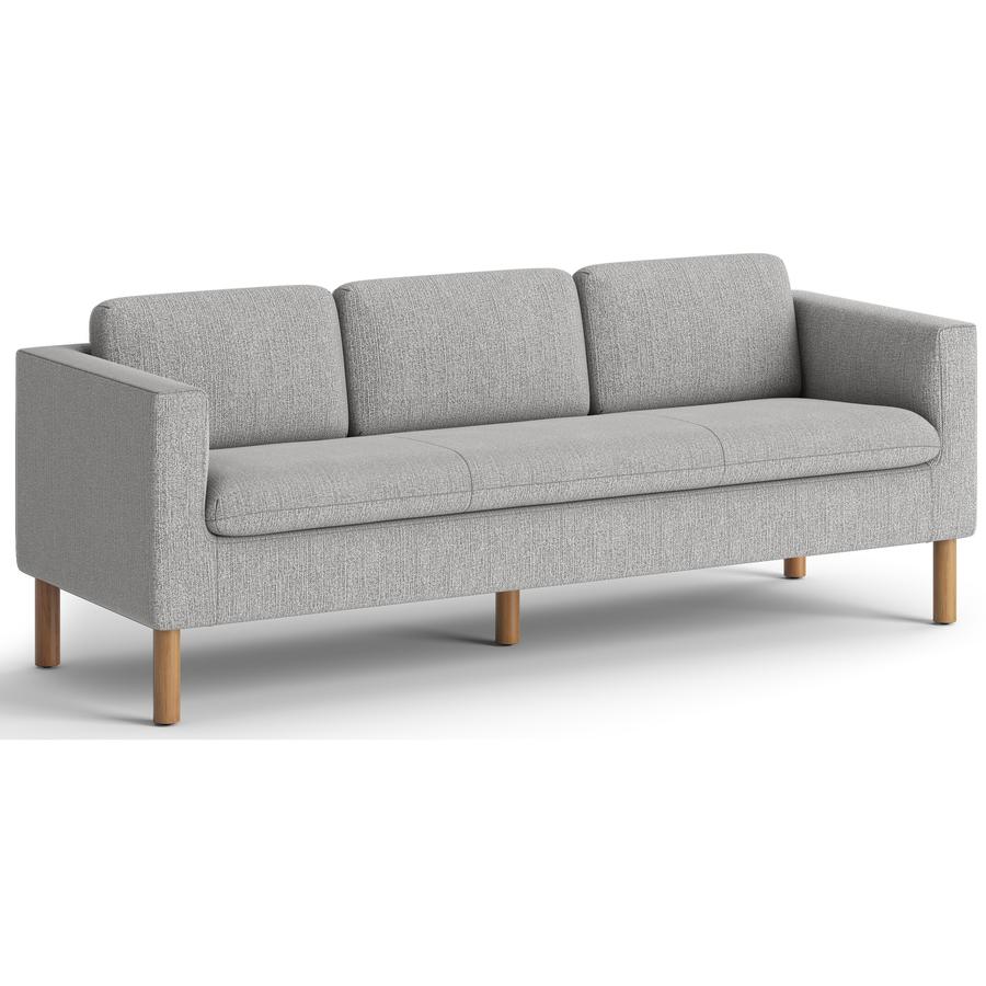 HON Parkwyn Lounge Sofa - Material: Fabric - Finish: Gray. Picture 7