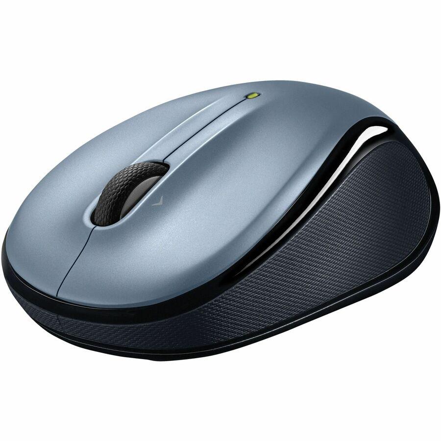 Logitech M325S Wireless Mouse - Optical - Wireless - Radio Frequency - 2.40 GHz - Silver - USB - 1000 dpi - Tilt Wheel - 5 Button(s) - 3 Programmable Button(s) - Small Hand/Palm Size - Symmetrical. Picture 6