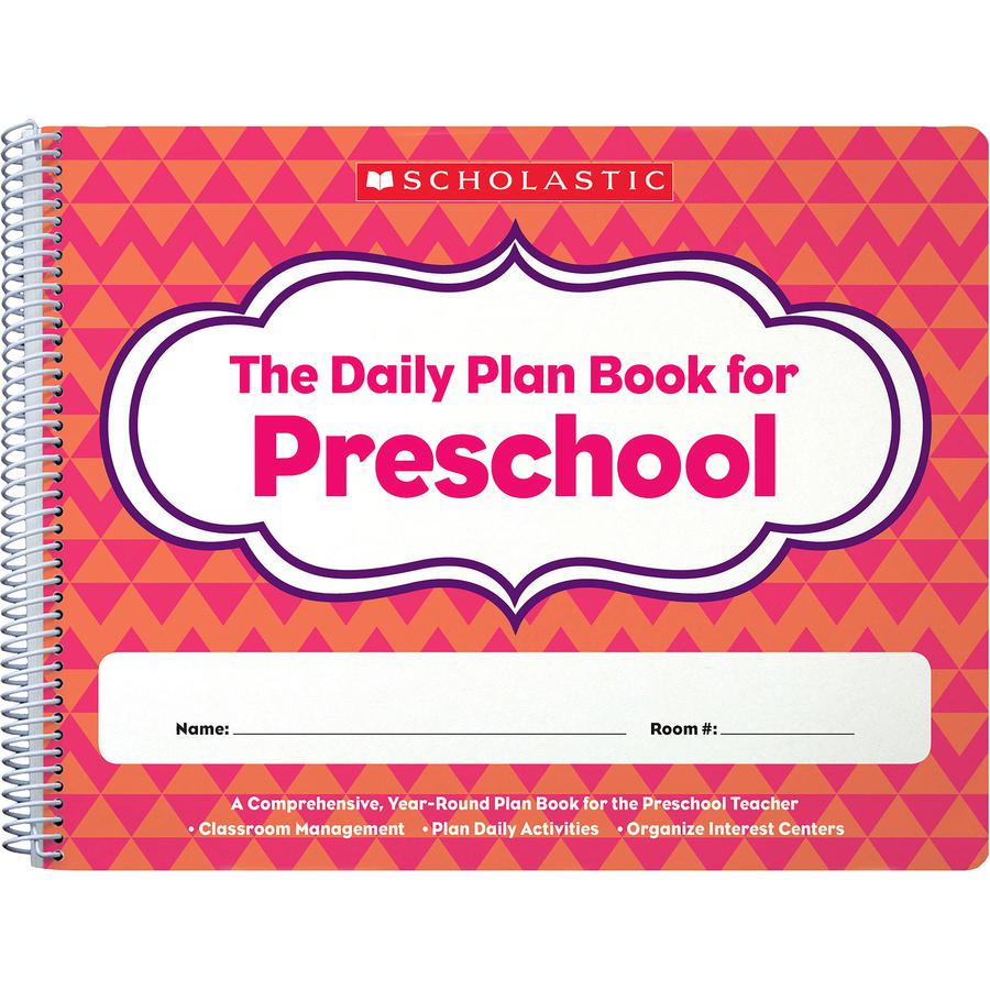 Scholastic Daily Plan Book for Preschool - Academic - Natural - 1 Each. Picture 2