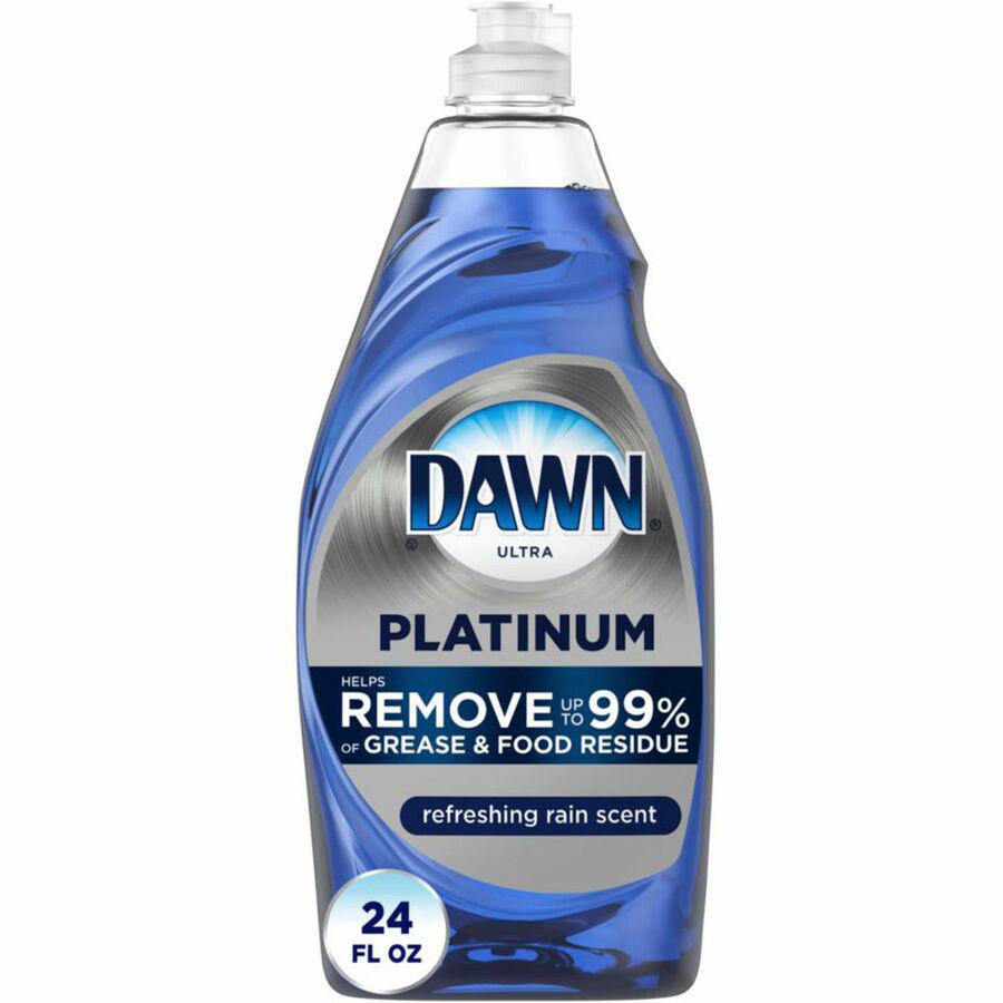 Dawn Platinum Dishwashing Soap - 24 fl oz (0.8 quart) - 10 / Carton - Blue. Picture 2