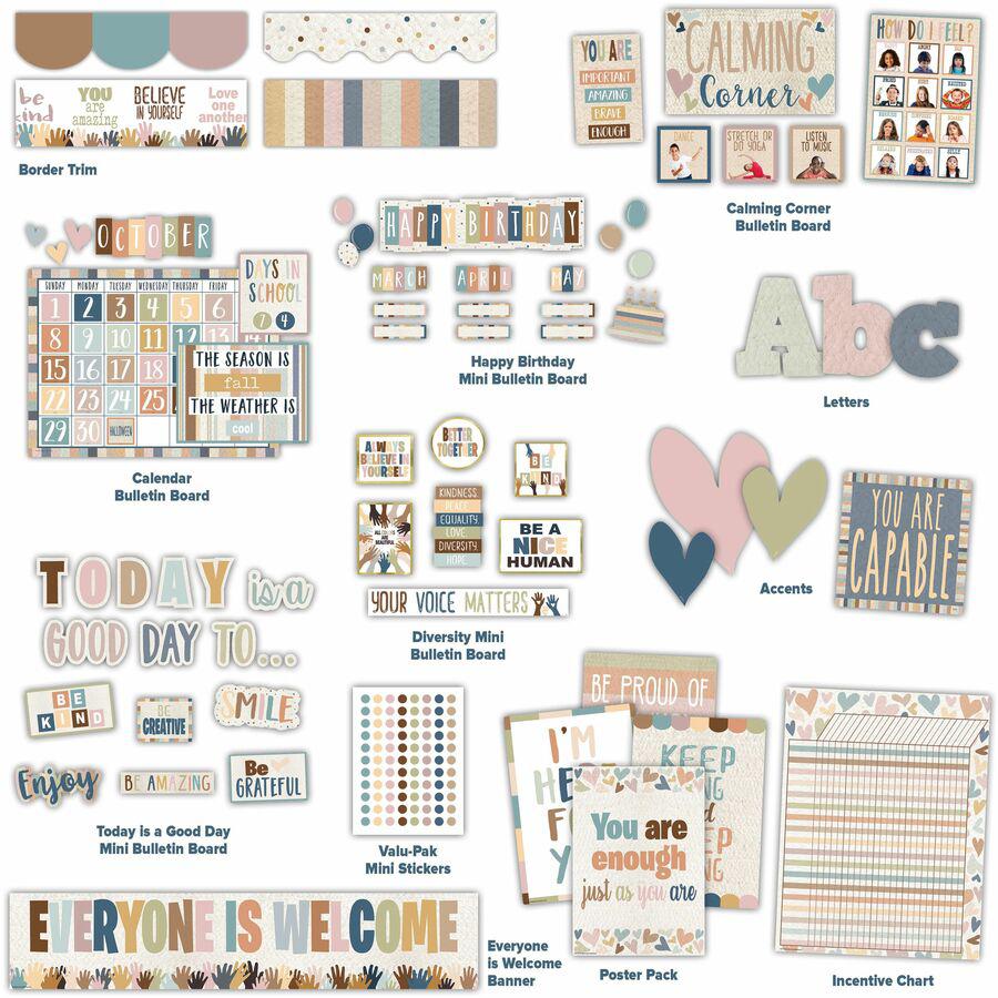 Teacher Created Resources Everyone is Welcome Decor Set - Multi. Picture 2