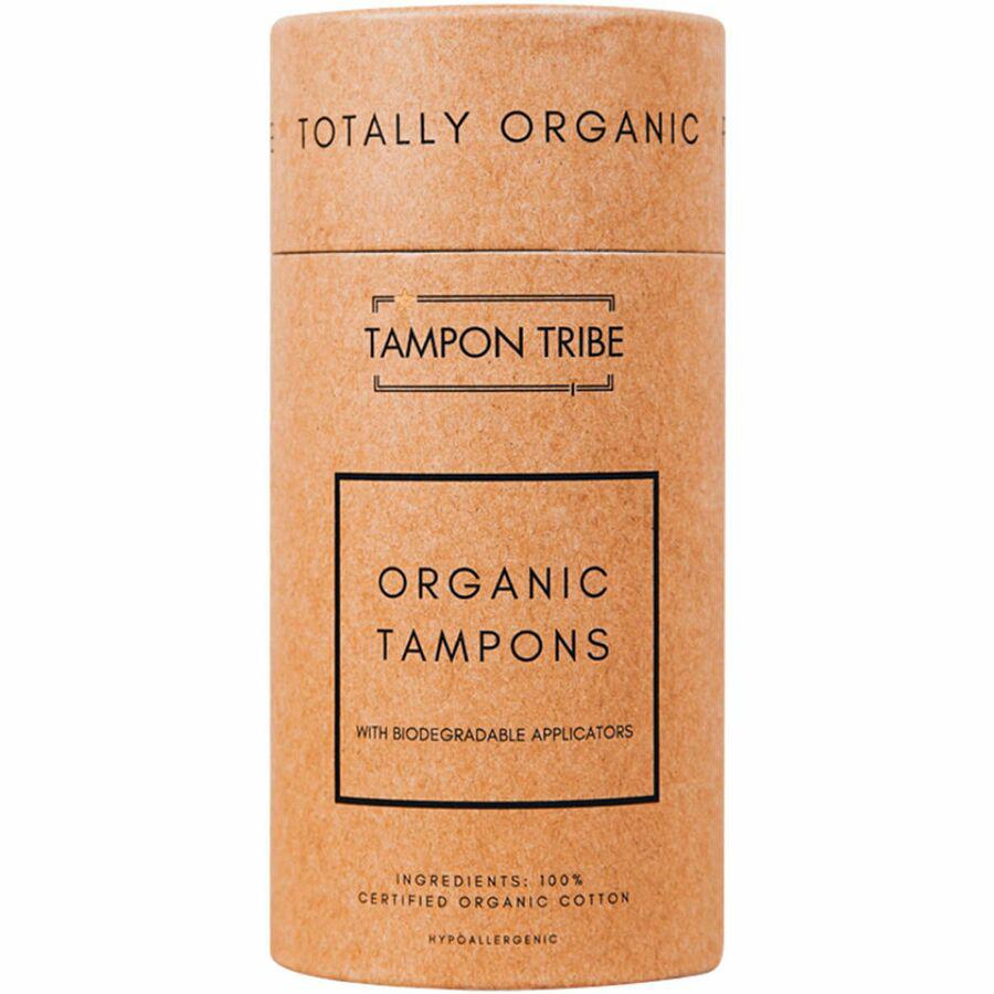 Tampon Tribe Tampon Tubes - 6 / Carton - Natural Brown - Paper. Picture 2