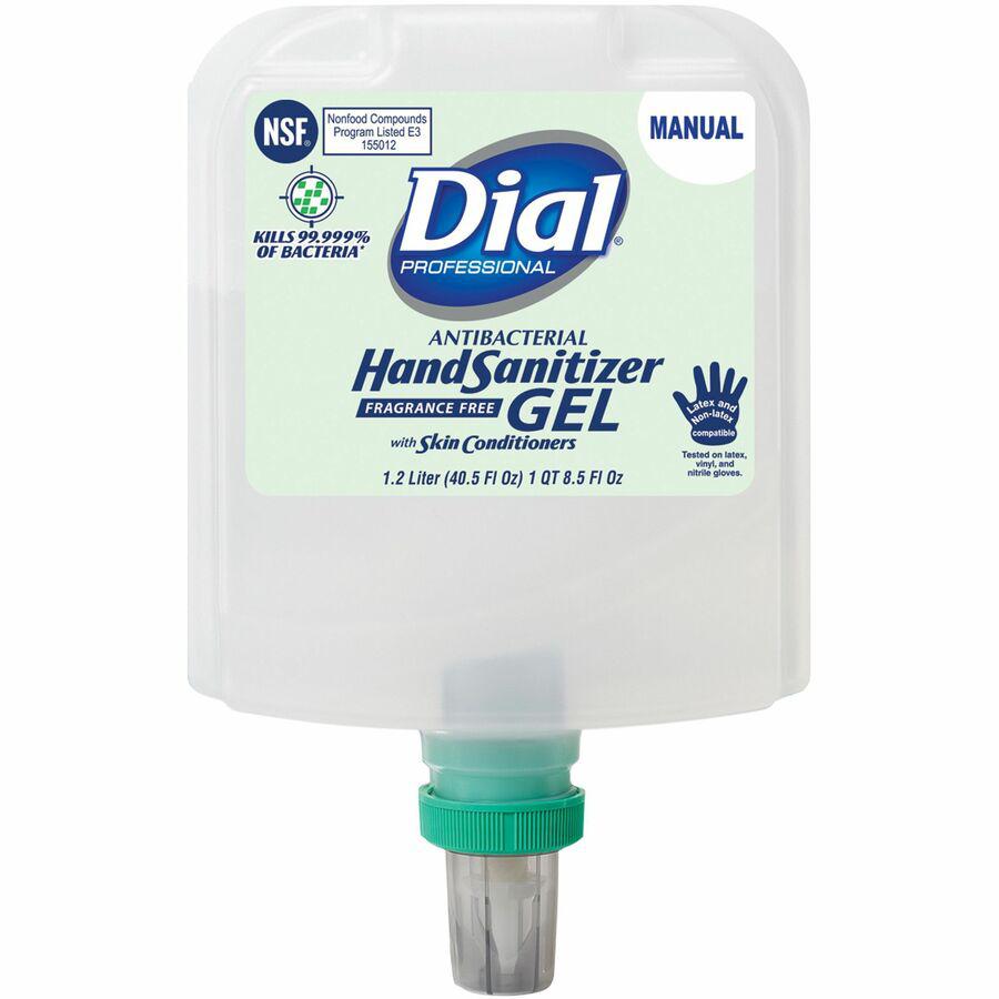 Henkel Hand Sanitizer Gel Refill - 40.6 fl oz (1200 mL) - Bacteria Remover - Hand - Clear - Fragrance-free, Dye-free - 1 Each. Picture 6