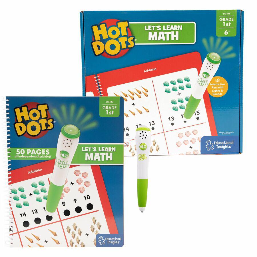 Educational Insights Let's Learn Math - 1st Grade Interactive Printed Book - 50 Pages - Grade 1. Picture 3