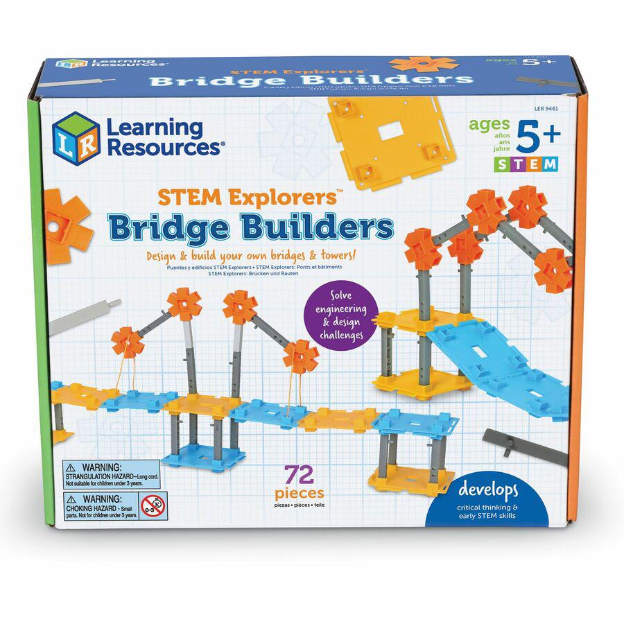 Learning Resources STEM Explorers Bridge Builders - Theme/Subject: Learning - Skill Learning: STEM, Bridge, Construction, Building, Engineering & Construction - 5-7 Year - Multi. Picture 3