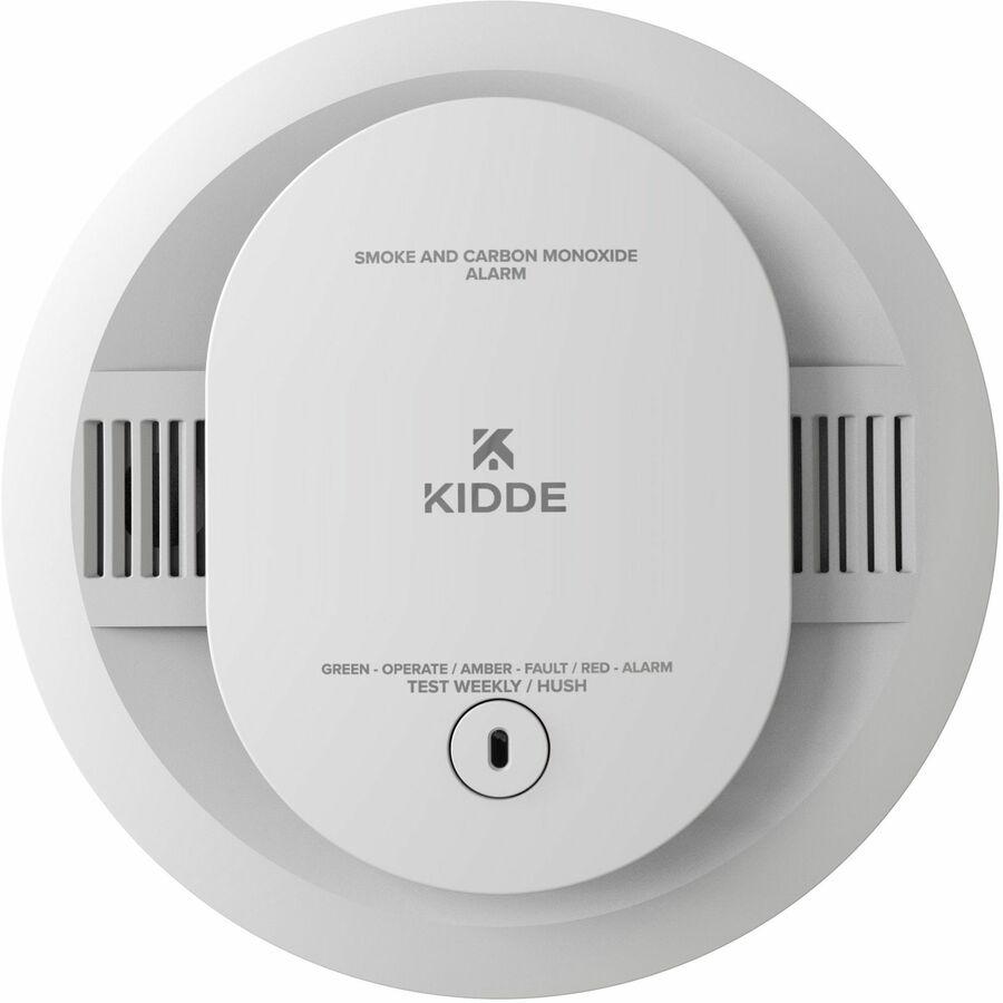 Kidde Battery Powered Smoke & Carbon Monoxide Alarm - Photoelectric, Ionization, Electrochemical - Smoke, Gas, Fire Detection - White. Picture 2