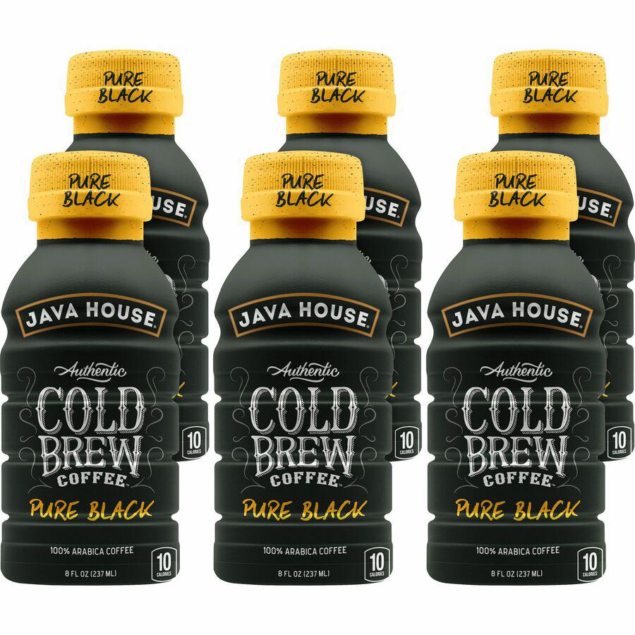 Splenda Cold Brew Colombian Black Coffee Bottles - 8 fl oz - 6 / Box. Picture 6