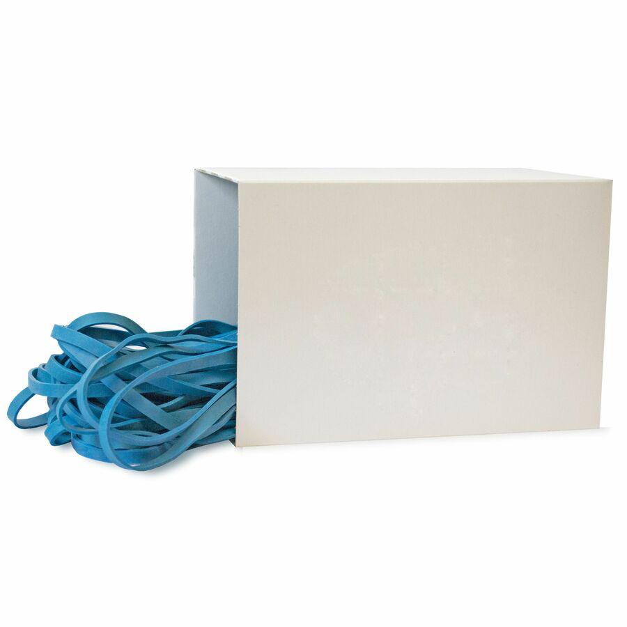 Alliance Rubber 07818 SuperSize Bands - Large 17" Heavy Duty Latex Rubber Bands - For Oversized Jobs - Blue - Approx. 50 Bands in Box. Picture 4