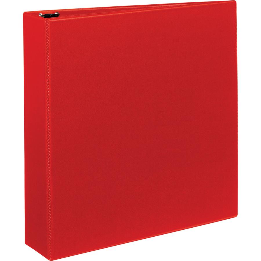 Avery&reg; Heavy-duty Binder - One-Touch Rings - DuraHinge - 2" Binder Capacity - Letter - 8 1/2" x 11" Sheet Size - 540 Sheet Capacity - Ring Fastener(s) - 4 Pocket(s) - Polypropylene - Recycled - Po. Picture 4