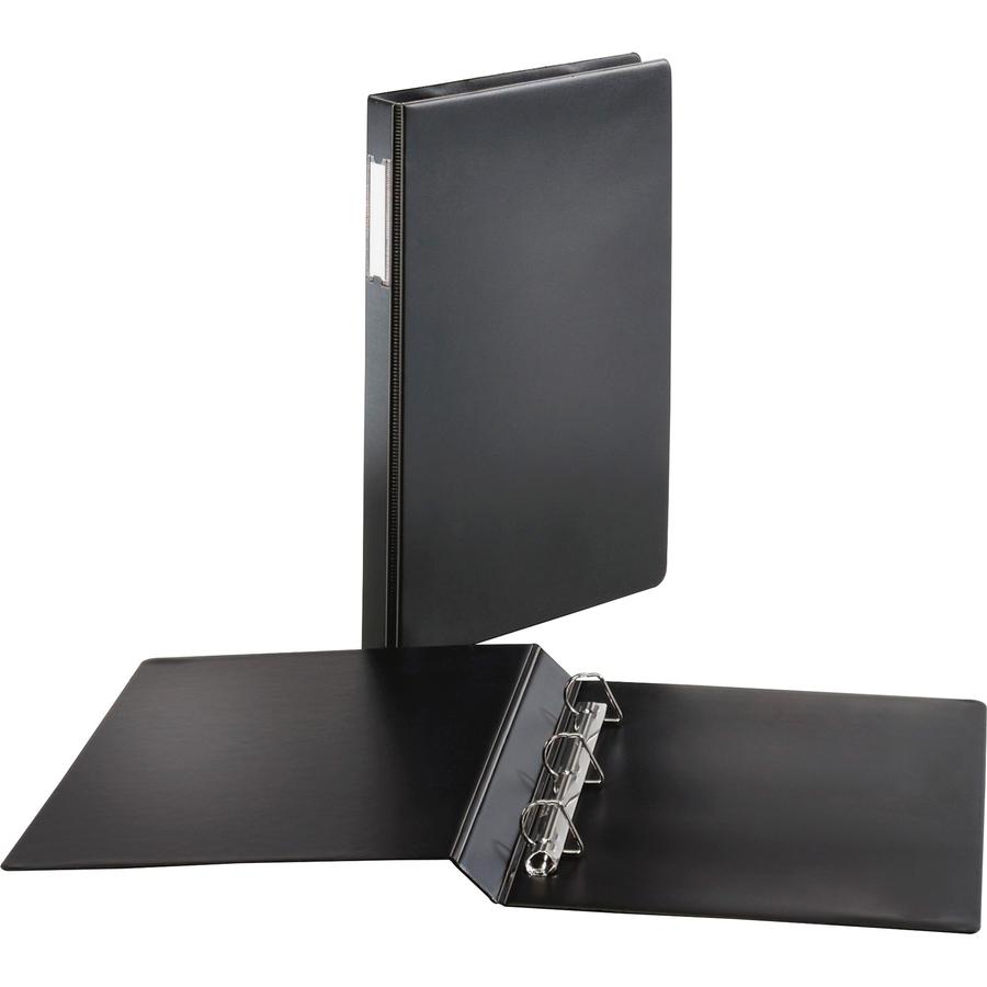 Cardinal Legal-size Slant-D Binders - 1" Binder Capacity - Legal - 8 1/2" x 14" Sheet Size - 240 Sheet Capacity - 5/8" Spine Width - 3 x D-Ring Fastener(s) - Vinyl - Black - 1.29 lb - Recycled - Label. Picture 5