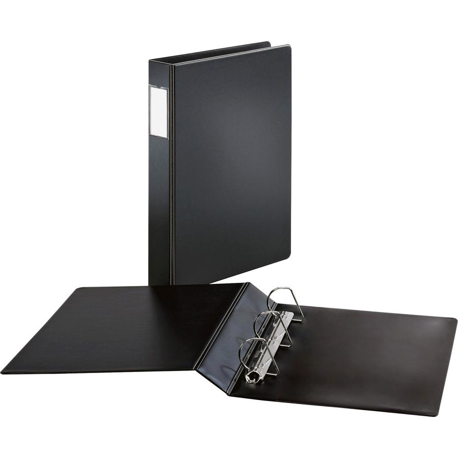 Cardinal Legal-size Slant-D Binders - 2" Binder Capacity - Legal - 8 1/2" x 14" Sheet Size - 540 Sheet Capacity - 1 1/2" Spine Width - 3 x D-Ring Fastener(s) - Vinyl - Black - 1.72 lb - Recycled - Lab. Picture 3