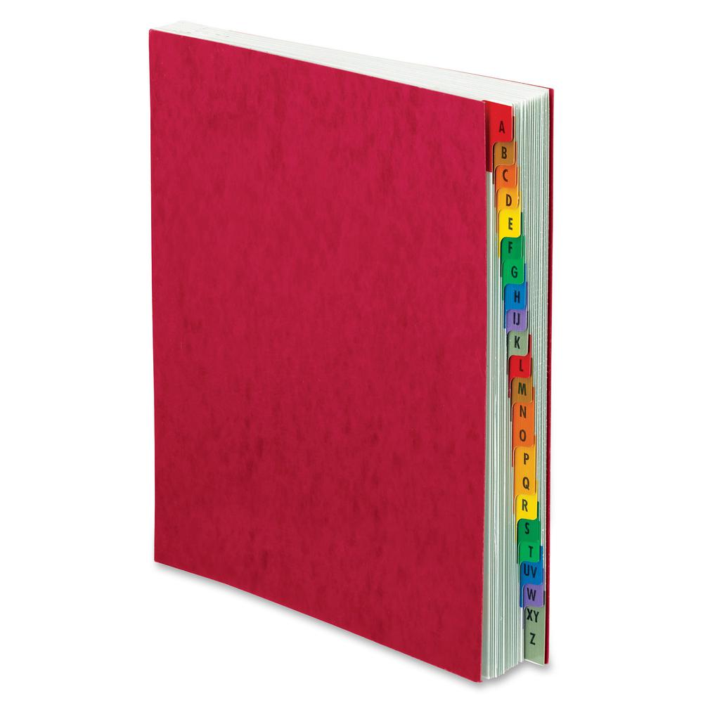 Pendaflex A-Z Oxford Desk File/Sorters - 20 Printed Tab(s) - Character - A-Z - Red Divider - Multicolor Mylar Tab(s) - Recycled - Moisture Resistant, Soil Resistant, Reinforced Gusset - 1 Each. Picture 2