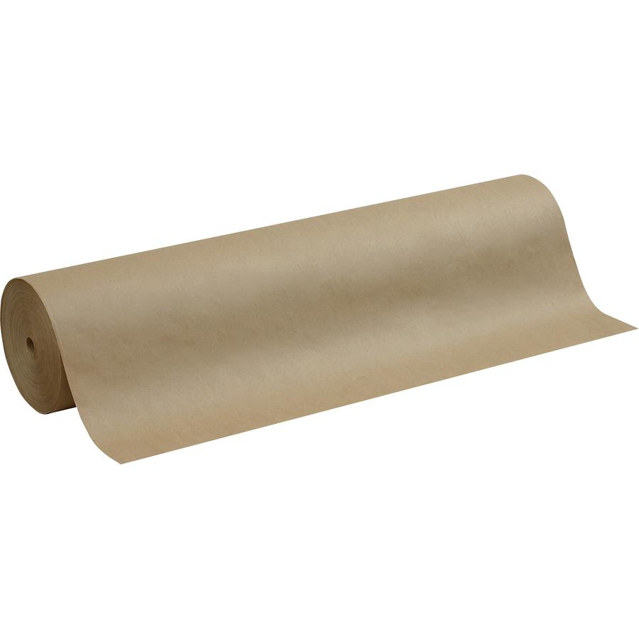 Pacon Kraft Paper - Mural, Collage, Painting, Table Cover, Craft Project - 36"Width x 1000 ftLength - 1 / Roll - Natural - Kraft. Picture 8