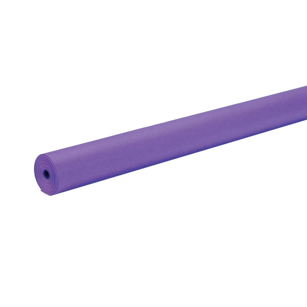 Pacon Duo-Finish Kraft Paper - ClassRoom Project - 48"Width x 200 ftLength - 1 / Roll - Purple - Kraft. Picture 2
