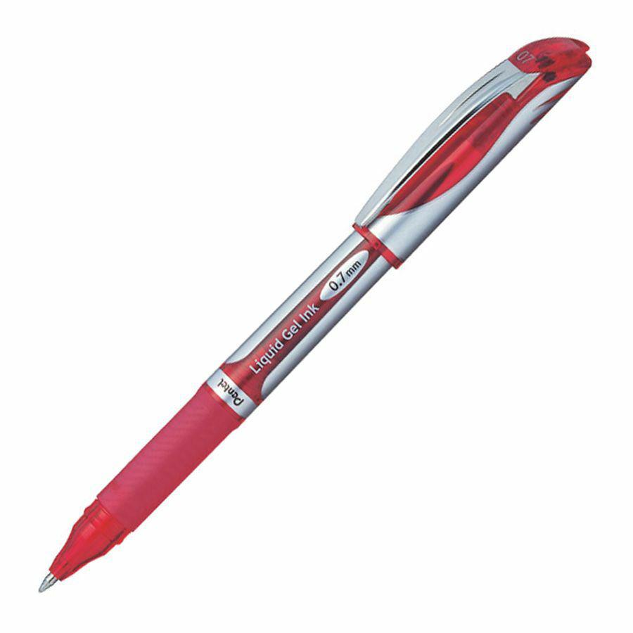 Pentel EnerGel Deluxe Liquid Gel Pen - Medium Pen Point - 0.7 mm Pen ...