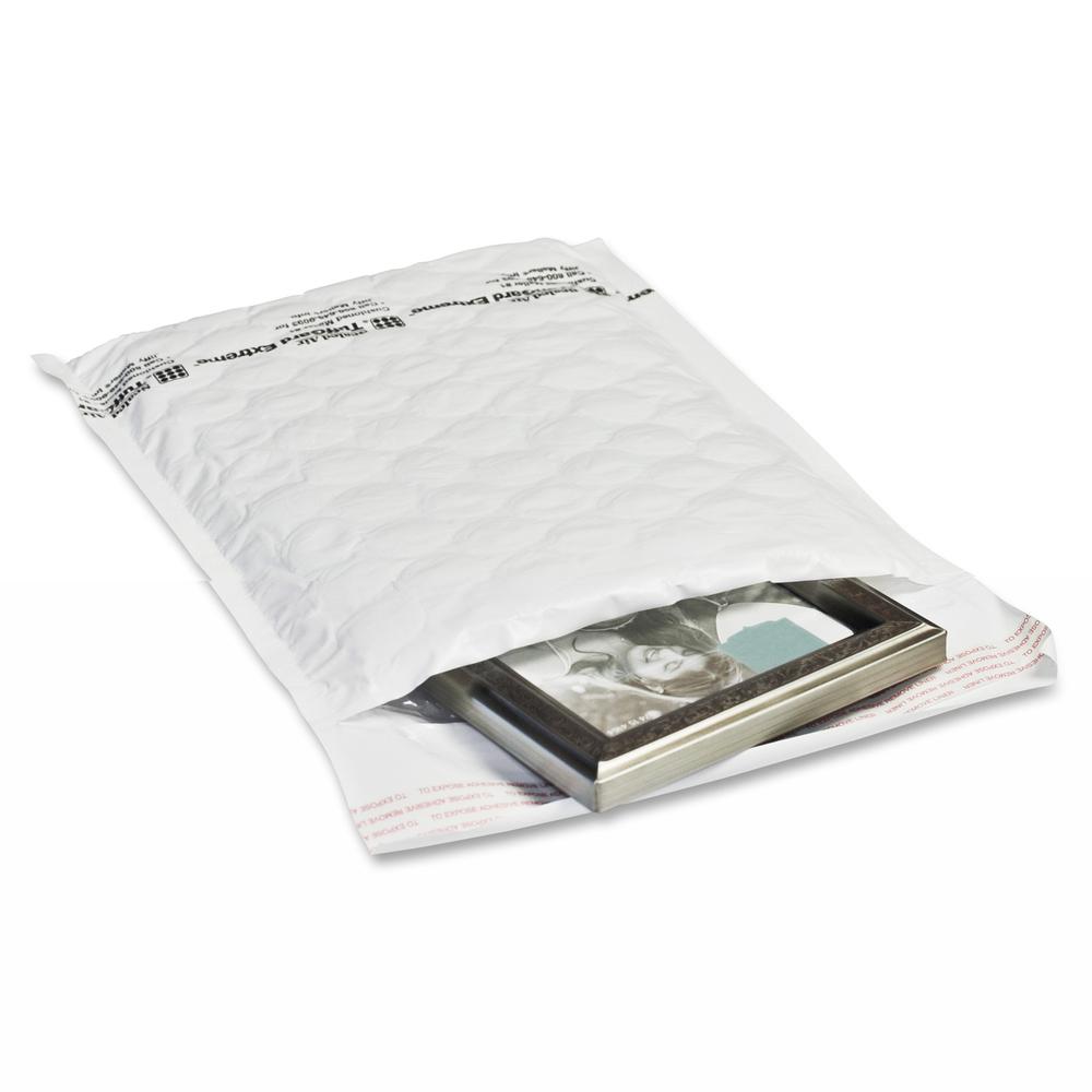Sealed Air TuffGuard Extreme Cushioned Mailers - Bubble - #5 - 10 1/2" Width x 16" Length - Peel & Seal - 50 / Carton - White. Picture 2