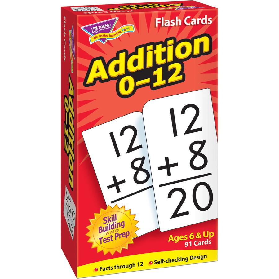 Trend Math Flash Cards - Educational - 1 / Box. Picture 7