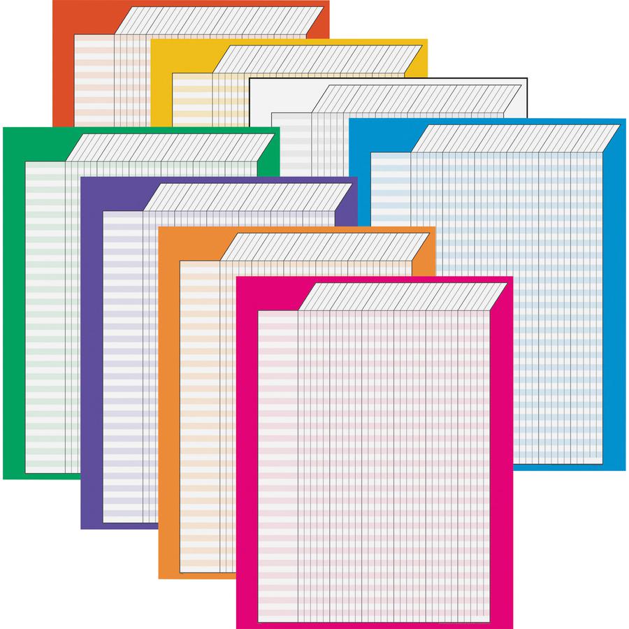 Trend Vertical Variety Incentive Charts - 8+ - 8 / Pack. Picture 2