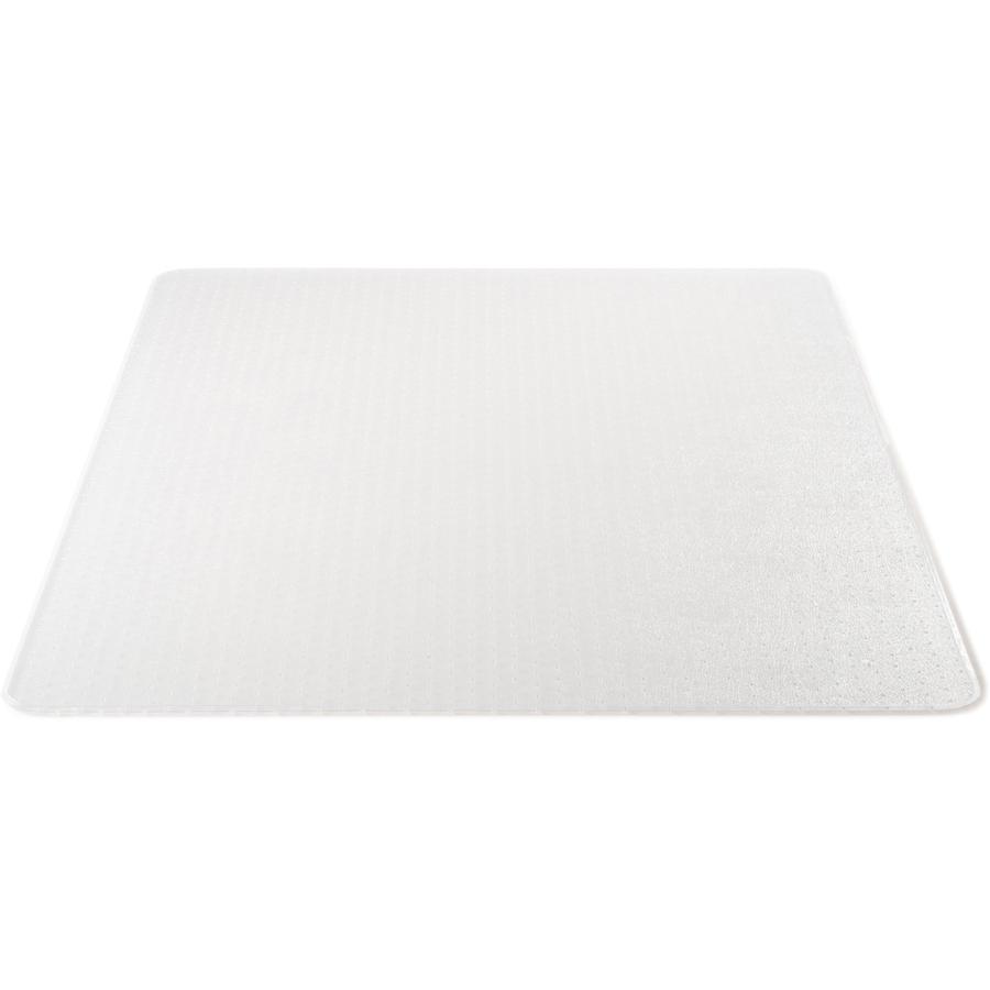 Deflecto SuperMat for Carpet - Carpeted Floor - 53" Length x 45" Width - Vinyl - Clear. Picture 2