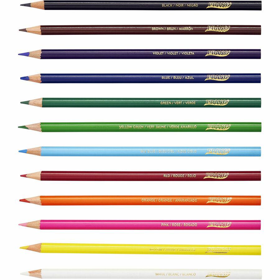 Prang Master Pack Colored Pencils - 3.3 mm Lead Diameter - Assorted Barrel - 288 / Box. Picture 10