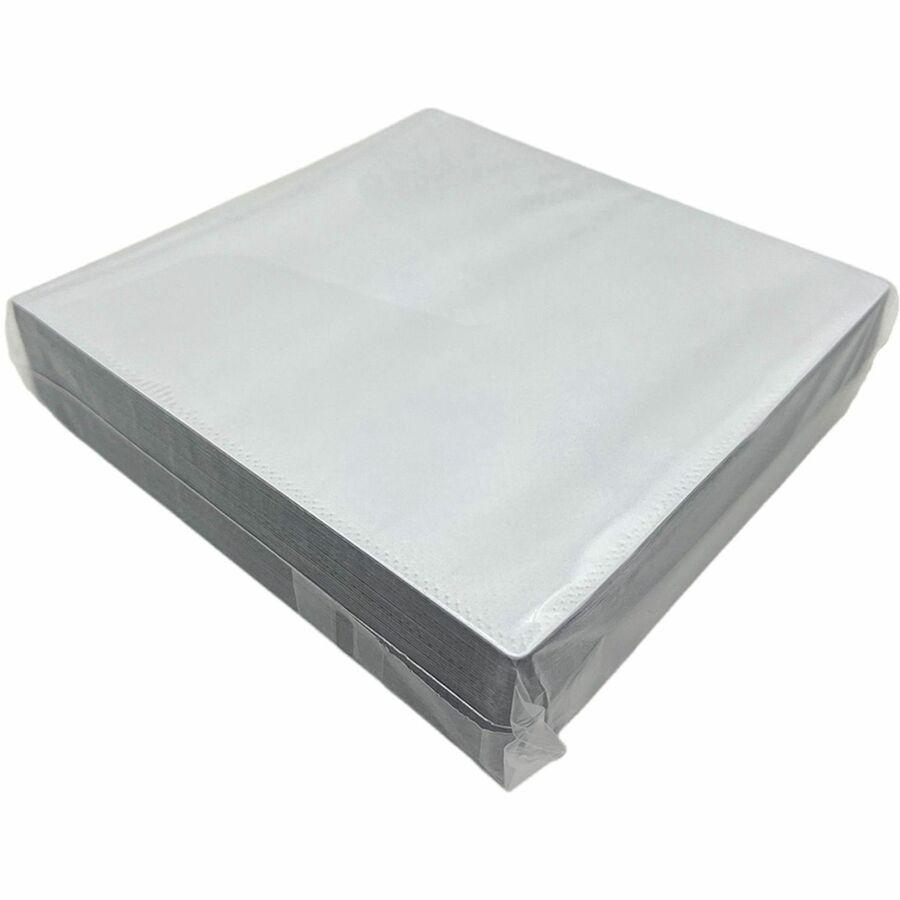 Compucessory Self-Adhesive Poly CD/DVD Holders - 1 x CD/DVD Capacity - White - Polypropylene - 50 / Pack. Picture 12
