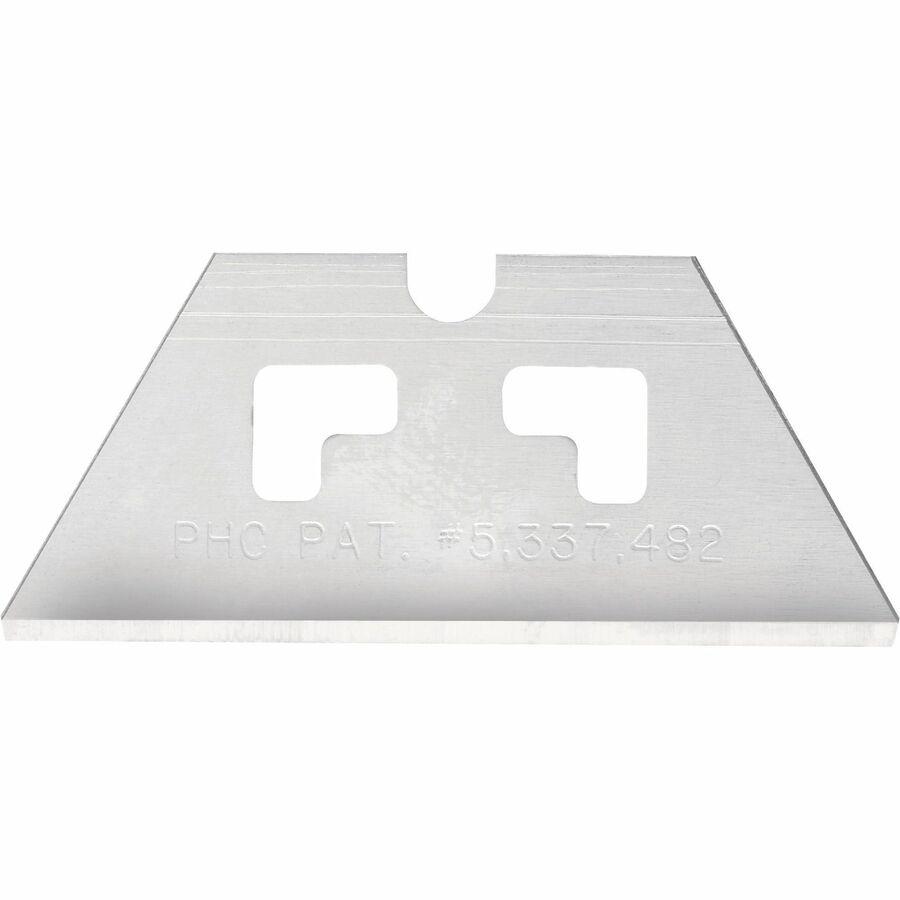 PHC Pacific S4/S3 Safety Cutter Replacement Blades - Straight Style - Steel - 100 / Box - Silver. Picture 3