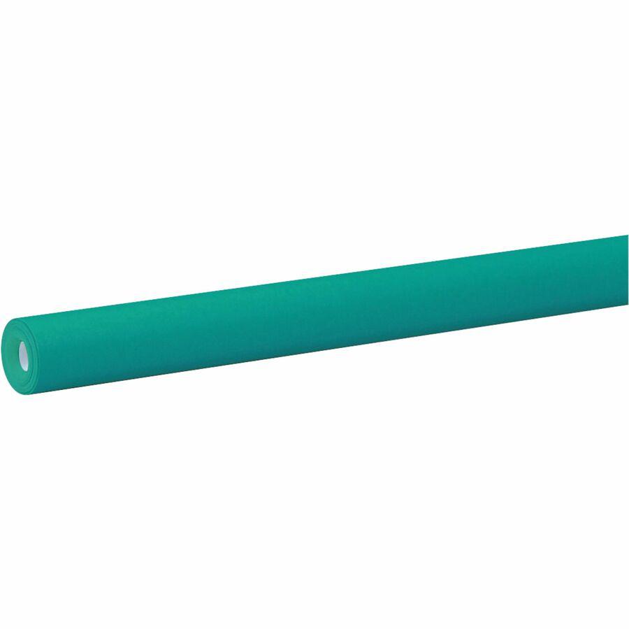 Pacon Fadeless Construction Paper - Bulletin Board - 48"Height x 50 ftWidth x 1.50"Length - 1 / Roll - Teal. Picture 4