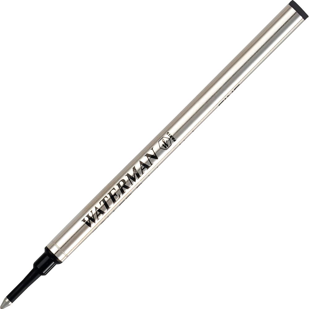 Waterman Rollerball Pen Refills - Fine Point - Black Ink - 1 Each. Picture 4