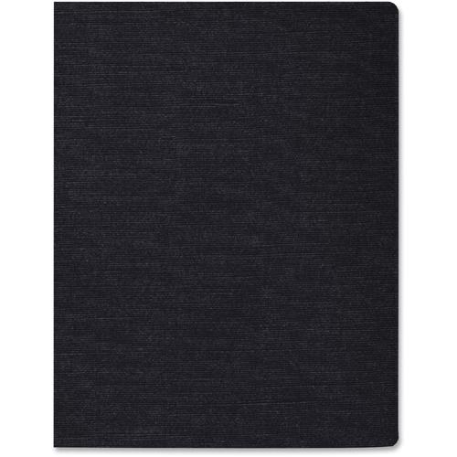 Fellowes Expressions Linen Presentation Covers - 11" Height x 8.5" Width x 0.1" Depth - For Letter 8 1/2" x 11" Sheet - Rectangular - Black - Linen - 200 / Pack. Picture 7