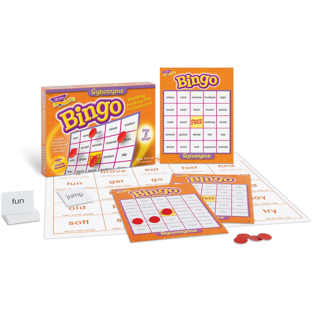 Trend Synonyms Bingo Game - Theme/Subject: Learning - Skill Learning: Language - 9-13 Year. Picture 6