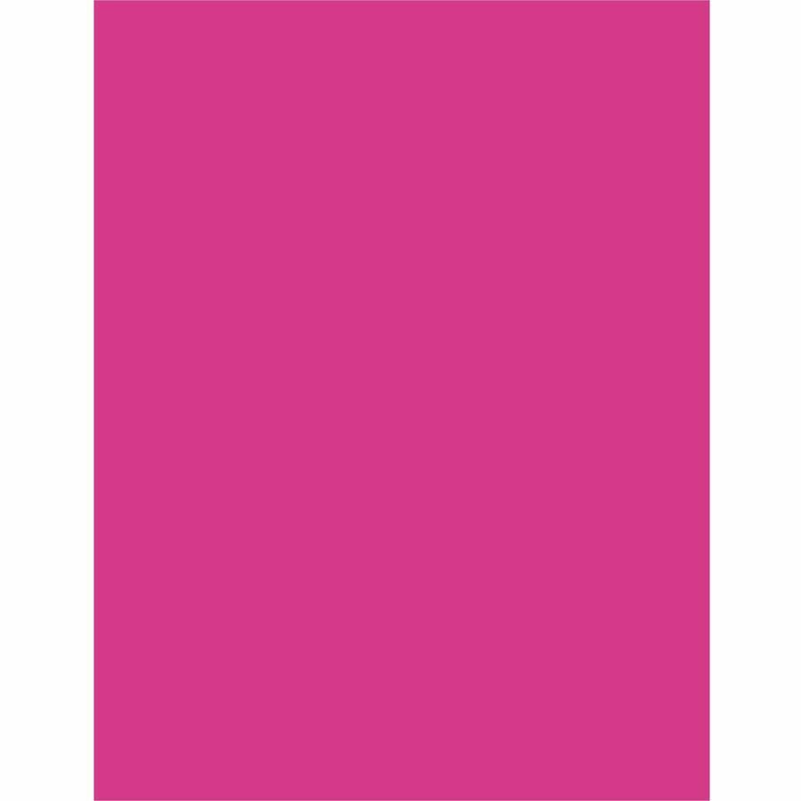 Pacon Neon Multipurpose Paper - Pink - Letter - 8.50" x 11" - 24 lb Basis Weight - 100 Sheets/Pack - Bond Paper - Neon Pink. Picture 4