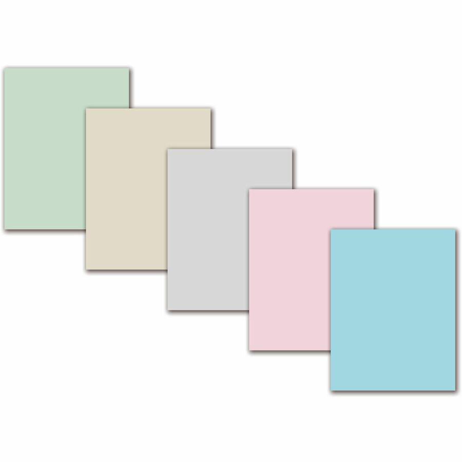 Pacon Pastel Multipurpose Paper - Pastel - Letter - 8 1/2" x 11" - 20 lb Basis Weight - 500 / Ream - Sustainable Forestry Initiative (SFI) - Pastel Lilac, Pastel Gray, Pastel Ivory, Pastel Sky Blue, P. Picture 5