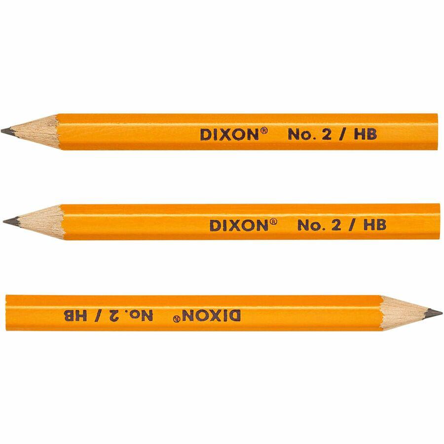 Dixon Pre-sharpened Wood Golf Pencils - #2 Lead - Yellow Wood Barrel - 144 / Box. Picture 8