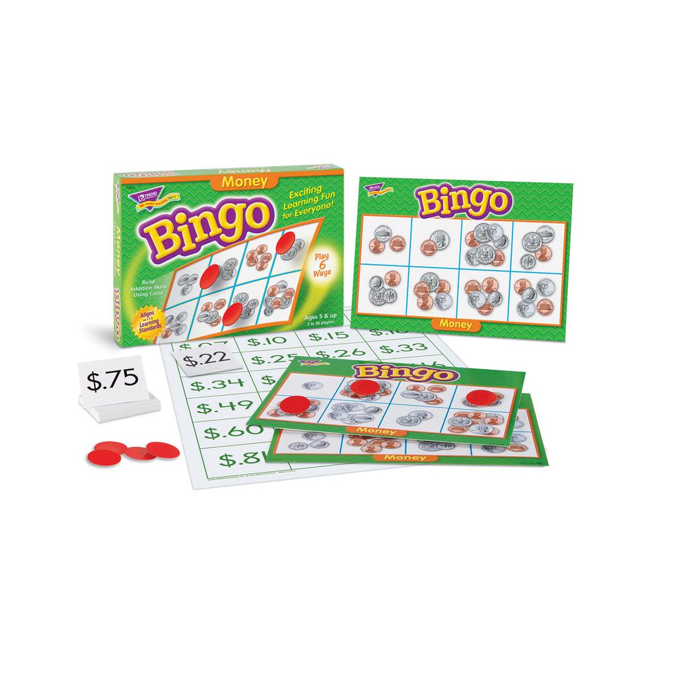 Trend Money Bingo Games - Theme/Subject: Learning - Skill Learning: Early Skill Development - 5-9 Year - Multi. Picture 2