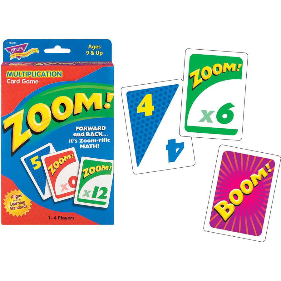 Trend Zoom Multiplication Learning Game - Educational - 1 to 4 Players - 1 Each. Picture 4
