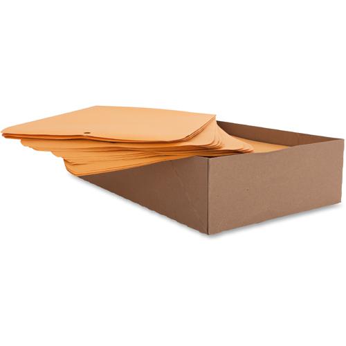 Business Source Heavy-duty Clasp Envelopes - Clasp - #98 - 10" Width x 15" Length - 28 lb - Clasp - Kraft - 100 / Box - Kraft. Picture 2