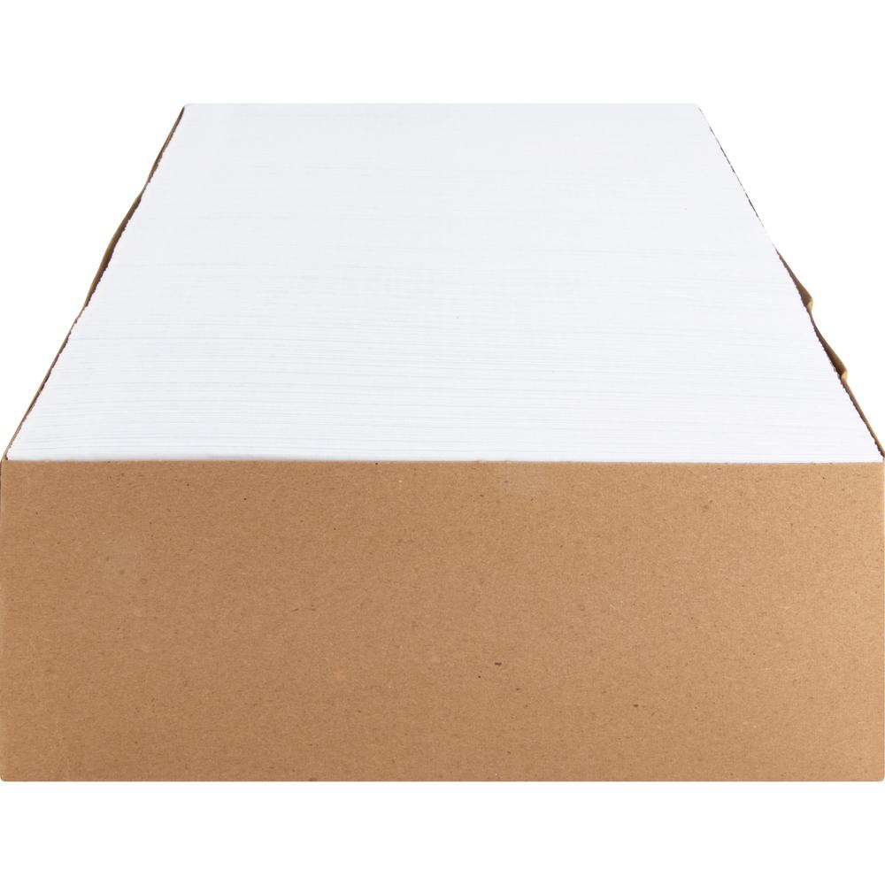 Business Source No. 9 Double Window Invoice Envelopes - Double Window - #9 - 8 7/8" Width x 3 7/8" Length - 24 lb - Self-sealing - 500 / Box - White. Picture 7