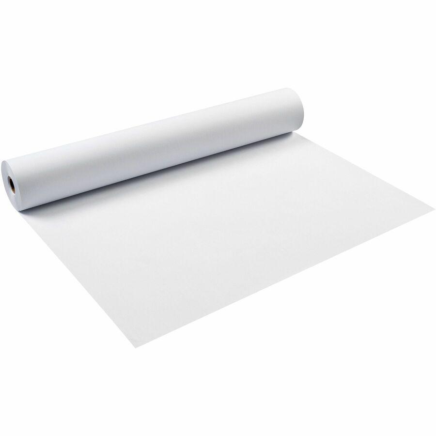 Pacon Easel Roll - 35 lb Basis Weight - 24" x 2400" - 4.30" x 24" x 200 ft - White Paper - Recyclable - 1 / Roll. Picture 7