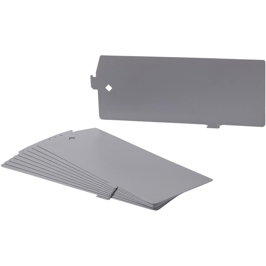 Lorell Lateral File Divider Kit - Gray. Picture 6
