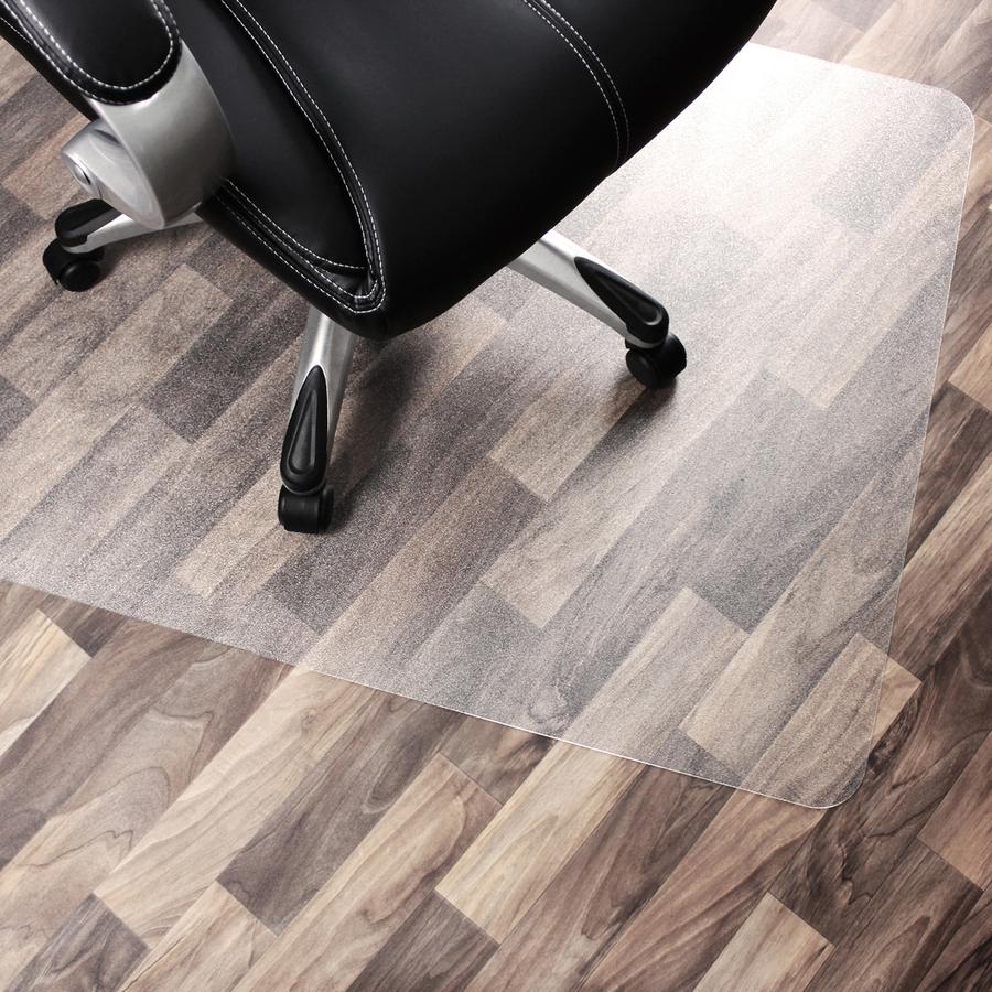Cleartex&reg; Unomat Anti-Slip Rectangular Chair Mat Hard Floors and Carpet Tiles - 48" x 53" - Floor, Hard Floor - 53" Length x 48" Width x 75 mil Depth x 75 mil Thickness - Rectangular - Polycarbona. Picture 4