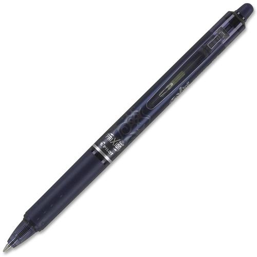 Pilot FriXion .7mm Clicker Erasable Gel Pens - Fine Pen Point - 0.7 mm Pen Point Size - Refillable - Retractable - Navy Blue Gel-based Ink - Navy Blue Barrel - 1 Dozen. Picture 4