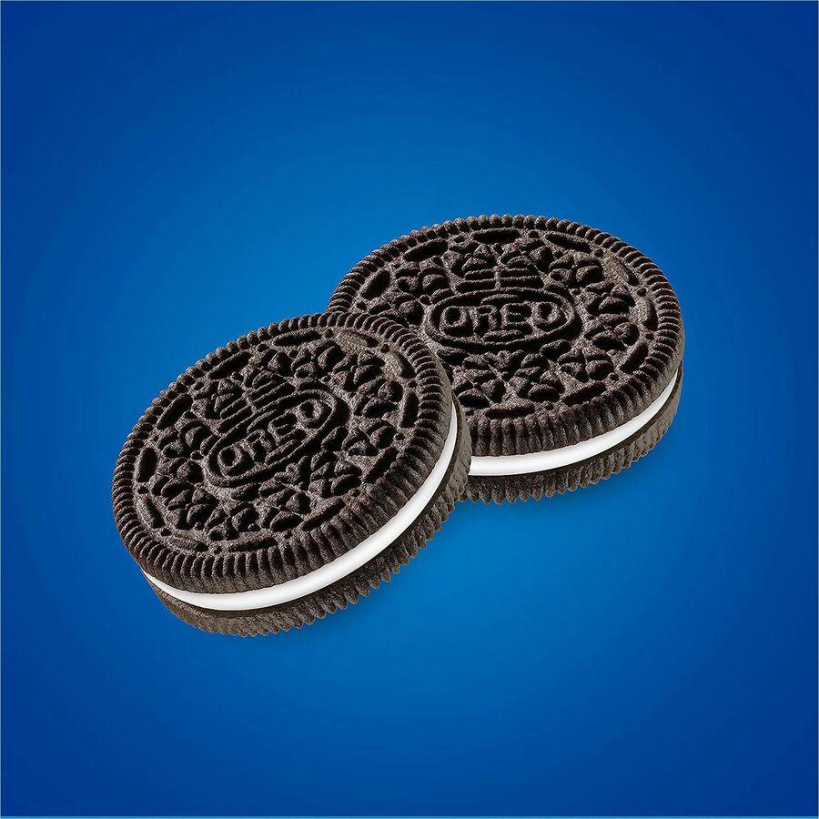 Oreo Chocolate Sandwich Cookies - Vanilla - 1 Serving Pack - 1.80 oz - 12 / Box. Picture 5