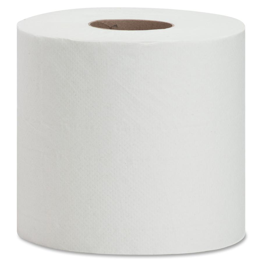 Genuine Joe Centerpull Paper Towels - 2 Ply - 600 Sheets/Roll - 3.02" Core - White - Fiber - 6 / Carton. Picture 8