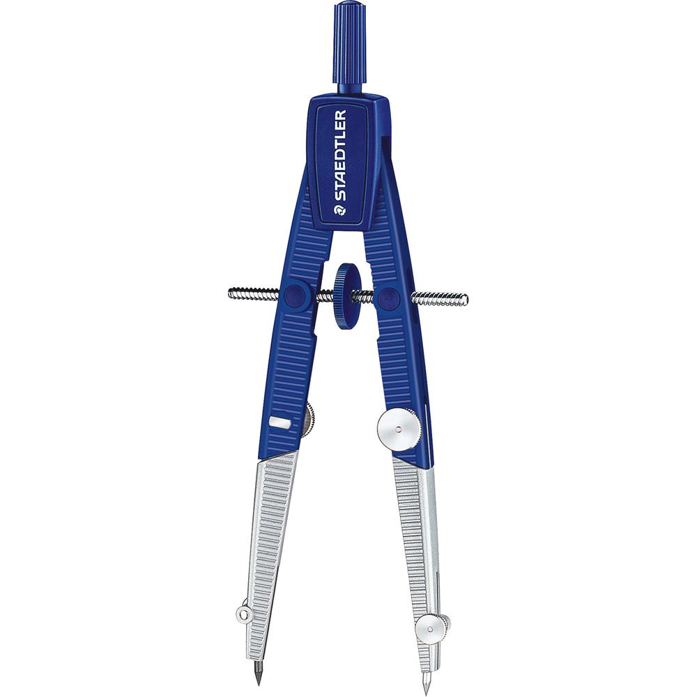Staedtler 2-piece Advanced Student Compass - Metal, Plastic - Blue, Silver - 1 Each. Picture 3