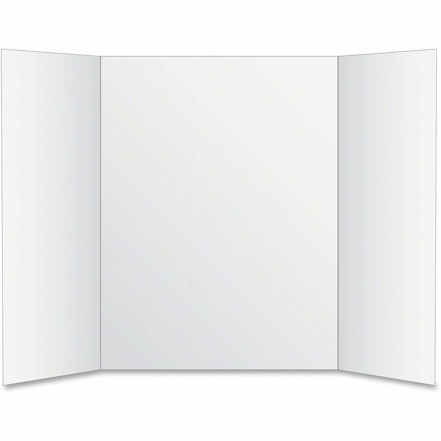 Geographics Royal Brites Project Board - 48" (4 ft) Width x 36" (3 ft) Height - White Surface - Rectangle - 3 / Carton. Picture 3